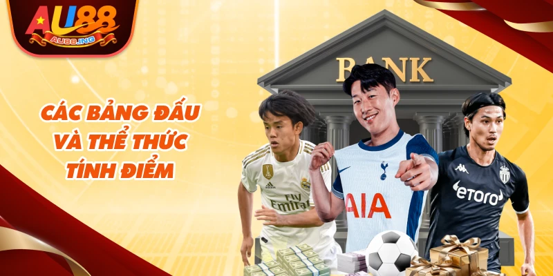 Các bảng đấu và thể thức tính điểm